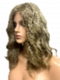 Natural Ash Brown waved Synthetic Lace Part Wig GLP010