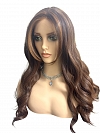 Glamvigor Hybrillia™ Blend Human Hair Medium Red Brown with  Ginger copper Highlights  