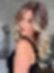 Natural Ash Blonde ombre  soft wavy layered Synthetic Lace Part Wig GLP043