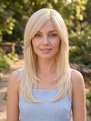 Hybrillia™ Blend Human Hair long BEACH BLONDE  PRE-CUT Lace Part  Wig GLP070