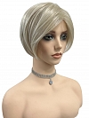 Elegant blonde  Straight Bob  Synthetic Wig (Basic Cap) GBC023