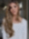 Dazzling Honey Blonde ombre lengthy textured layered fall to mid-back Synthetic Lace Part Wig GLP028