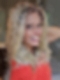 Pretty Blonde Ombre Medium layered Straight Synthetic Lace Part Wig GLP007