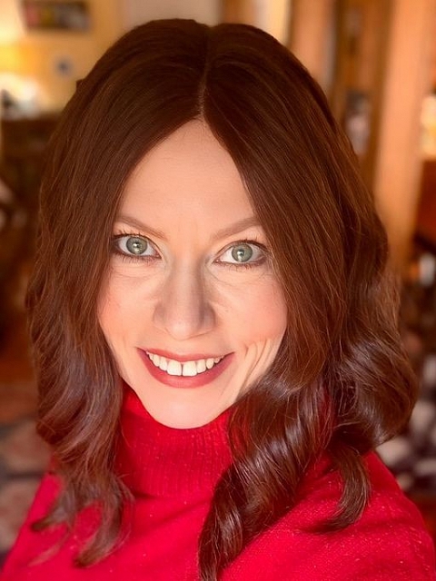 Chic Brunette  wave texture  long bob  Synthetic Lace Part Wig GLP014